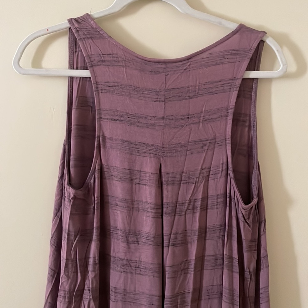 Large Purple Tank Top - Picture 3 of 6